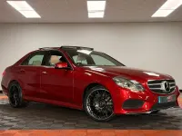 Used Mercedes E250 AMG Line Premium Plus 204 HP (150 kW) 2015 Red Sedan