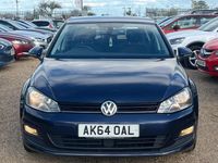 Used VW Golf VII Match 105 HP (77 kW) 2014 Blue Hatchback