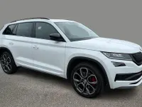 Used Skoda Kodiaq vRS 239 HP (175 kW) 2019 White SUV