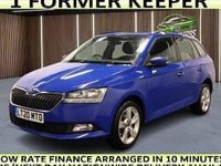 Used Skoda Fabia SE L 95 HP (69 kW) 2020 Blue Estate