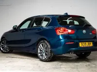 Used BMW 116 Sport Line 116 HP (85 kW) 2019 Blue Hatchback