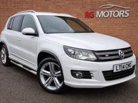 Used VW Tiguan R-line 138 HP (101 kW) 2014 White SUV