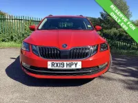 Used Skoda Octavia SE L 115 HP (84 kW) 2019 Red Estate