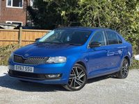 Used Skoda Rapid Sport 110 HP (80 kW) 2017 Blue Hatchback