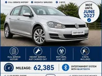 Used VW Golf VII S 2014 Silver Hatchback