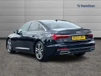 Used Audi A6 S-Line 204 HP (150 kW) 2023 Blue Sedan