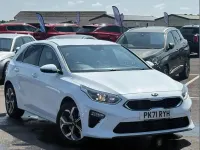 Used Kia Ceed 158 HP (116 kW) 2021 White Hatchback
