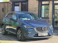 Begagnad Mazda CX-3 Inclusive 121 HK (88 kW) 2019 Blå SUV