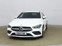 Used Mercedes CLA220 AMG line 190 HP (139 kW) 2019 White Coupe