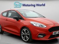 Used Ford Fiesta ST-Line 125 HP (91 kW) 2018 Red Hatchback