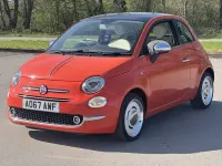 Used Fiat 500 S 69 HP (50 kW) 2017 Red Hatchback
