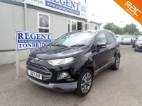 Used Ford Ecosport Titanium 95 HP (69 kW) 2017 Black SUV