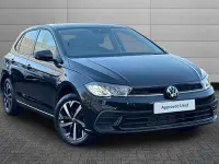 New VW Polo R-line 95 HP (69 kW) 2025 Black Hatchback