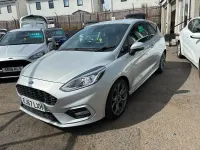Used Ford Fiesta ST-Line 100 HP (73 kW) 2017 Silver Hatchback