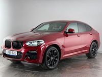 Used BMW X4 M Sport 190 HP (139 kW) 2019 Red SUV