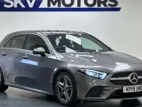 Used Mercedes A200 AMG Line Premium 163 HP (119 kW) 2019 Grey Hatchback