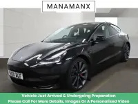 Used Tesla Model 3 Performance 461 kW (627 HP) 2020 Black Sedan