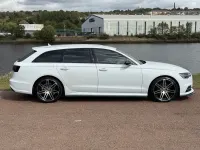 Begagnad Audi A6 S-Line 190 HK (139 kW) 2015 Vit Kombi