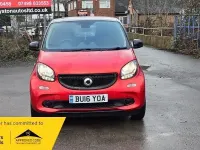 Used Smart ForFour Passion 71 HP (52 kW) 2016 Red Hatchback