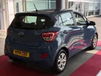Used Hyundai i10 SE 66 HP (48 kW) 2014 Blue Hatchback