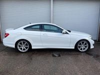 Used Mercedes C220 AMG 170 HP (125 kW) 2014 White Coupe
