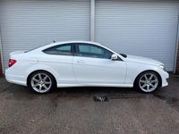 Used Mercedes C220 AMG 2014 White Coupe
