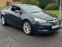 Used Vauxhall Cascada Elite 170 HP (125 kW) 2014 Green Cabriolet