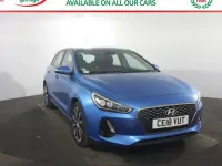 Second-hand Hyundai i30 SE 110 CP (80 kW) 2018 Albastru Hatchback