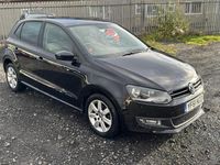 Used VW Polo Match 60 HP (44 kW) 2011 Black Hatchback
