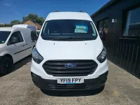 Used Ford Transit Custom 130 HP (95 kW) 2019 White Van