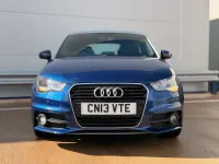 Begagnad Audi A1 Sportback S-Line 2013 Blå Halvkombi