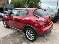 Used Nissan Juke Tekna 117 HP (86 kW) 2017 Red SUV