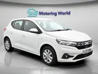 Used Dacia Sandero Expression 90 HP (66 kW) 2023 White Hatchback