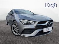 Used Mercedes CLA200 AMG Line Premium Plus 163 HP (119 kW) 2021 Grey Coupe