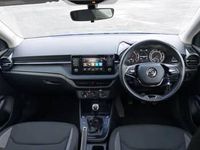 Used Skoda Fabia Comfort 110 HP (80 kW) 2022 Blue Hatchback