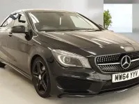 Used Mercedes CLA220 AMG 170 HP (125 kW) 2014 Black Coupe