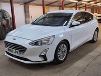Used Ford Focus Titanium 120 HP (88 kW) 2018 White Hatchback