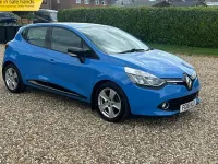Used Renault Clio Dynamique 90 HP (66 kW) 2016 Blue Hatchback