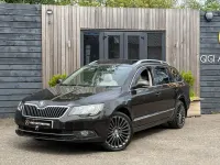 Used Skoda Superb LAURIN & KLEMENT 170 HP (125 kW) 2014 Brown Estate