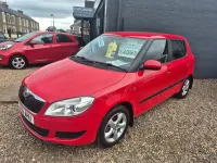 Used Skoda Fabia SE 86 HP (63 kW) 2012 Red Hatchback