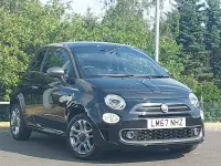 Used Fiat 500 S 69 HP (50 kW) 2017 Black Hatchback