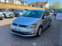 Używany VW Polo Edition 2017 Srebrny Hatchback