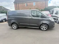 Used Ford Transit Custom Limited 170 HP (125 kW) 2018 Grey Van
