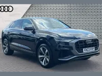 Used Audi Q8 Comfort 340 HP (250 kW) 2023 Mythos black SUV