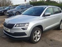 Used Skoda Karoq SE 115 HP (84 kW) 2018 Silver SUV
