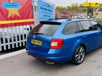 Used Skoda Octavia vRS 184 HP (135 kW) 2014 Blue Hatchback