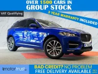 Used Jaguar F-Pace R-Sport 180 HP (132 kW) 2019 Blue SUV