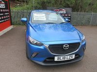 Used Mazda CX-3 105 HP (77 kW) 2018 Blue SUV