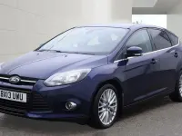 Used Ford Focus Zetec 2013 Blue Hatchback