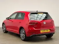 Used VW Golf VII Match 115 HP (84 kW) 2019 Red Hatchback